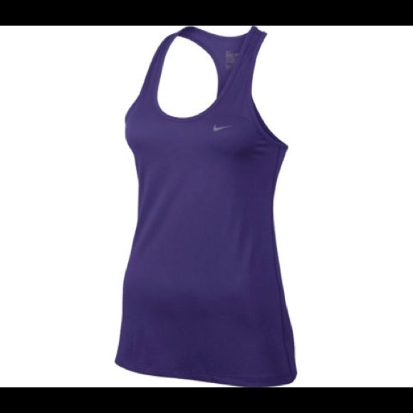 Nike Racerback Purple Tank Top XS - Picture 4 of 5